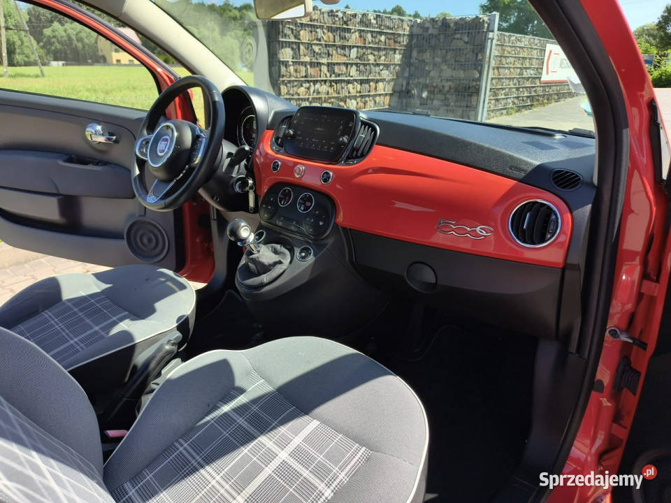 Fiat 500 12 benzyna 70climatronic virtual Kęty