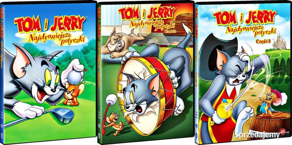 TOM i JERRY NAJSŁYNNIEJSZE POTYCZKI KOMPLETNY Kalisz