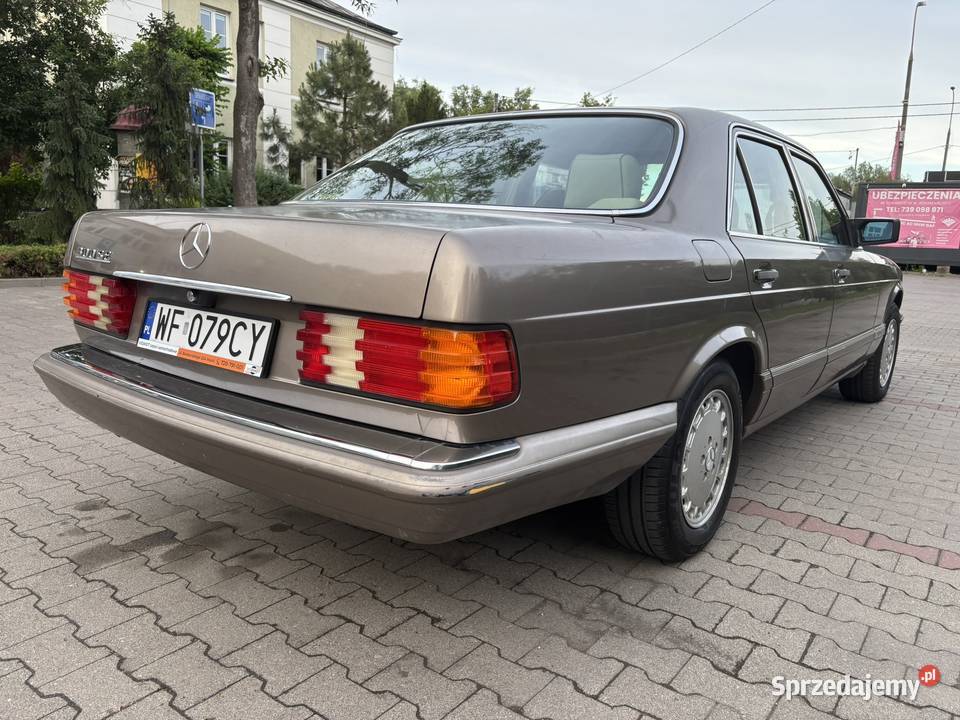 Mercedes W126 300SE 1990 BEZ RDZY Kalifornia 162000km