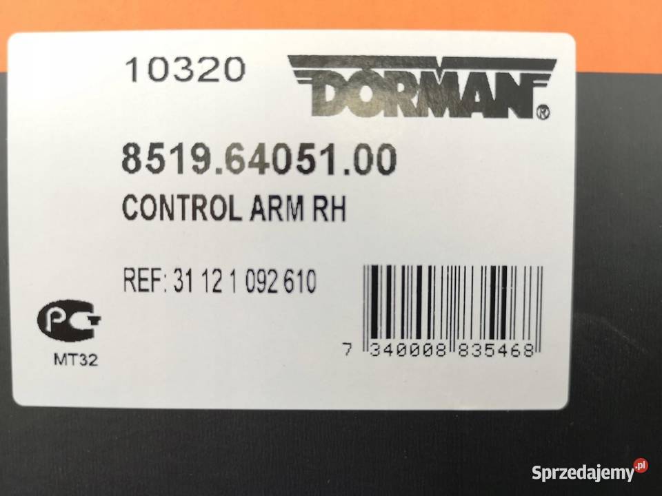 WAHACZ PRAWY PRZÓD BMW 5 E39 35 40 M5 DORMAN