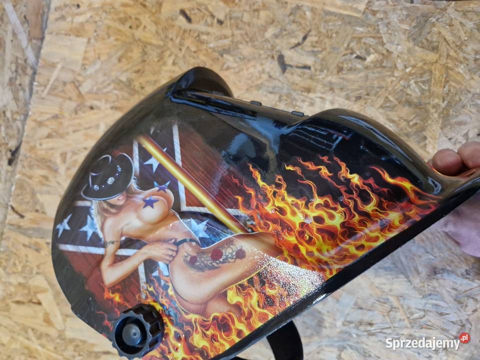 PRZYŁBICA MASKA SPAWALNICZA SAMOŚCIEMNIAJĄCA