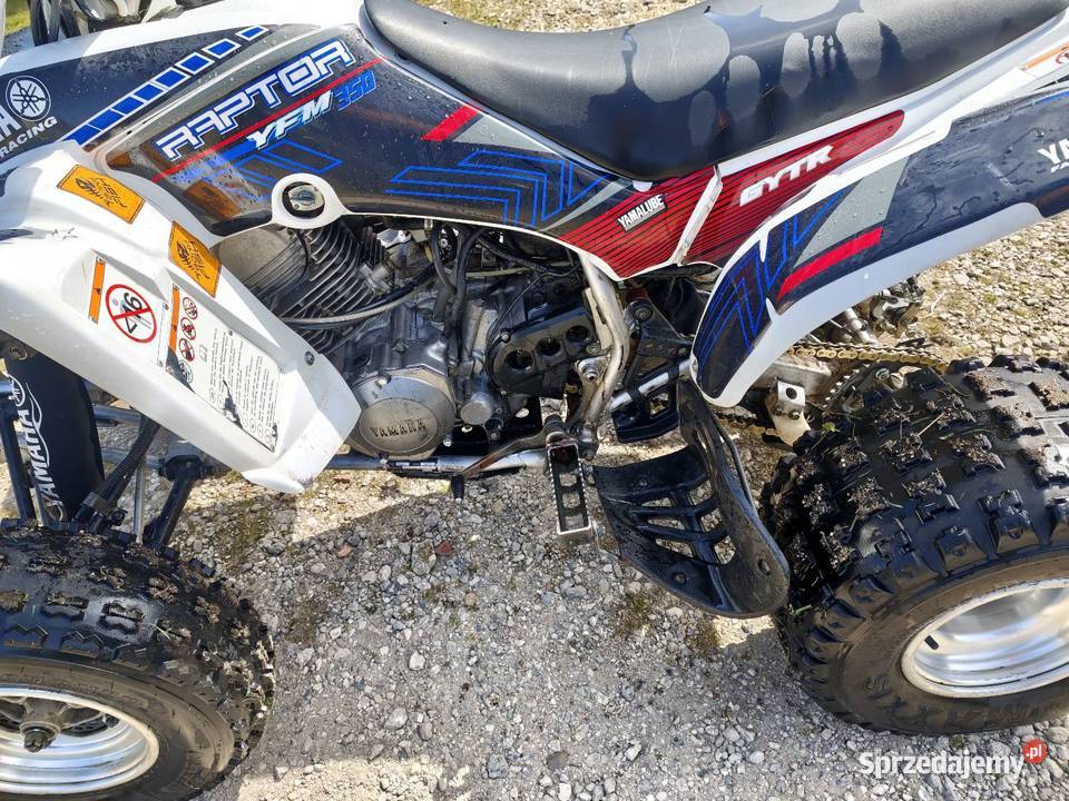 Raptor 350 zarejestrowany Starachowice