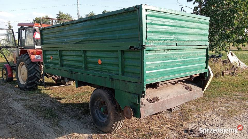 Rozrzutnik obornika 3t przyczepa objętościowa Sochaczew
