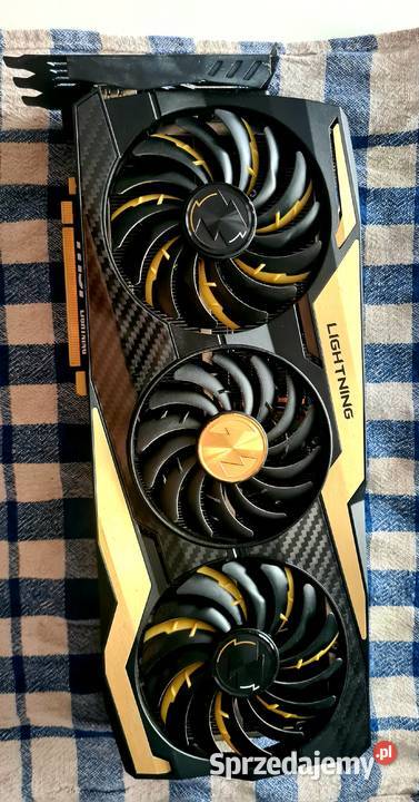 Msi geforce RTX 2080TI Lightning Z 11GB DDR6 Szczecin sprzedam