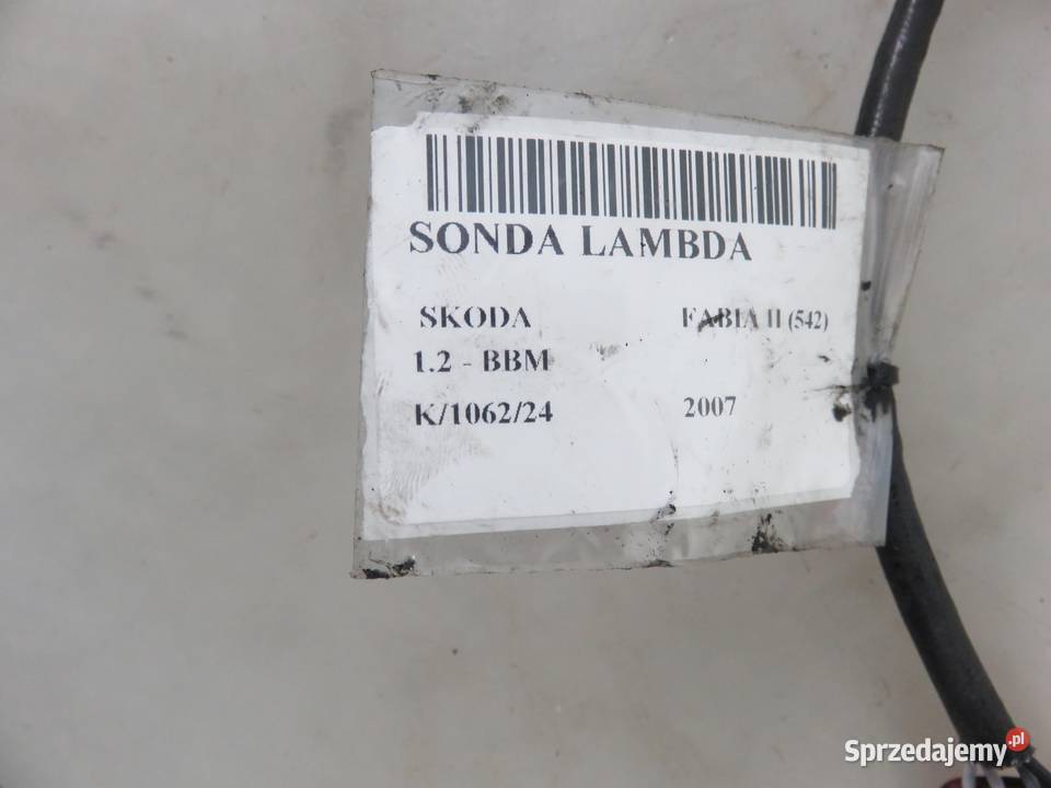 SONDA LAMBDA SKODA FABIA II 542 12 BBM