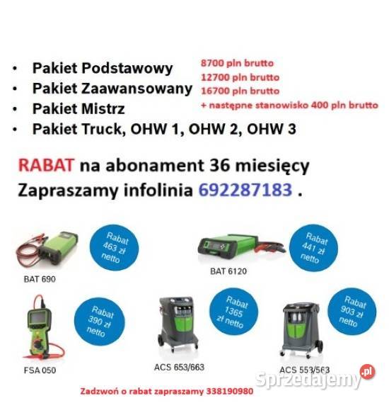 Kts 540 tester usterek Bosch z przewodem obd Bielsko-Biała