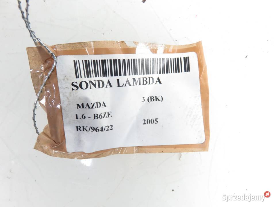 SONDA LAMBDA MAZDA 3 BK 16 B6ZE 10F074750 osobowe
