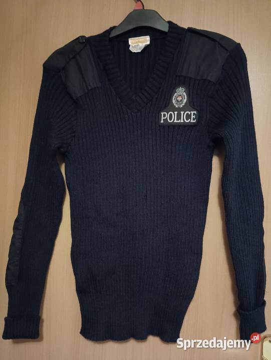 Sweter brytyjskiej policji Police UK wielkopolskie Kościan sprzedam