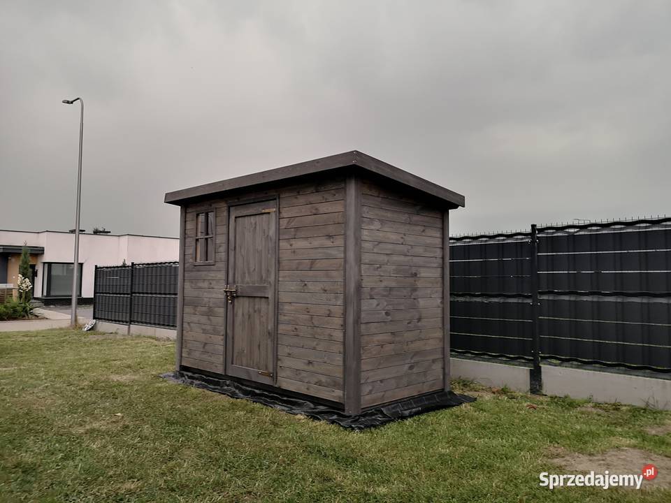 Domek narzędziowy 3 x 15m z dachem prostym Kalety