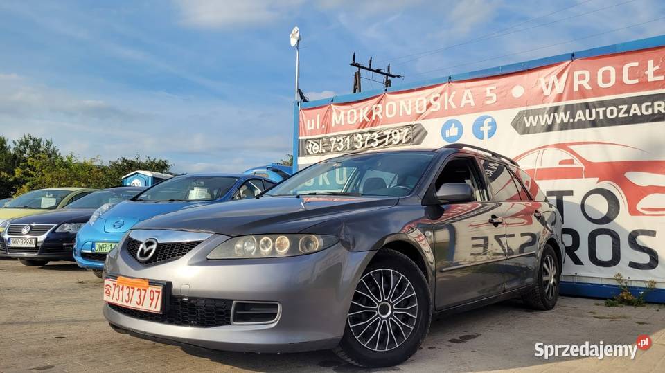 Mazda 6 20 LPG 2006 Klima 6 biegów Dobrze Wrocław