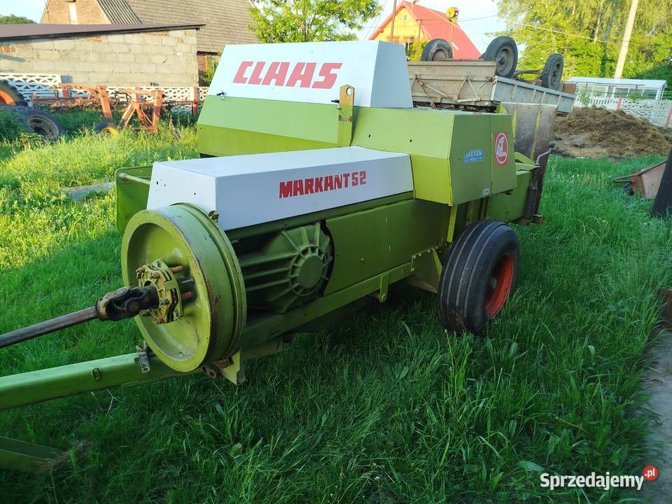 Prasa presa kostkująca Claas markant 52 Konin