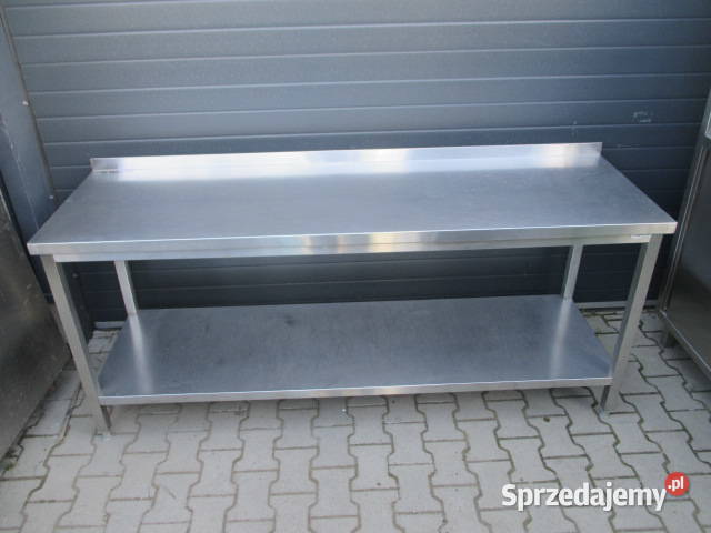 Solidny Stół Gastronomiczny Z Półką 2006085