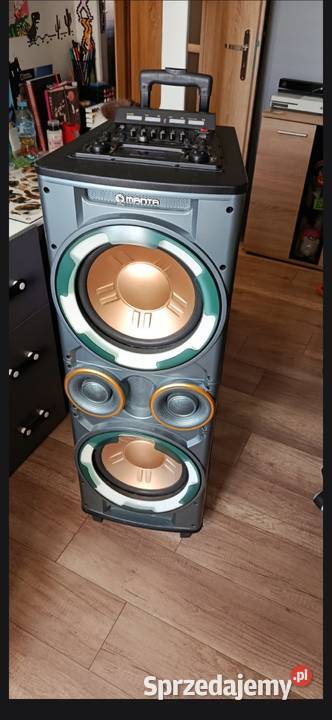 kolumna karaoke manta bas 2x12inch sprzedam