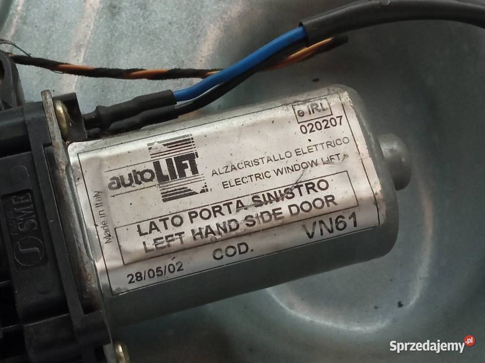 MECHANIZM SZYBY LEWY PRZÓD 6Q0837751 VW