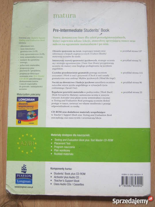 Success Podręcznik do języka angielskiego języki obce Szczecin
