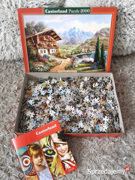 Puzzle Castorland 2000 kolekcjonerska Zielona 14 lat+ Otrębusy