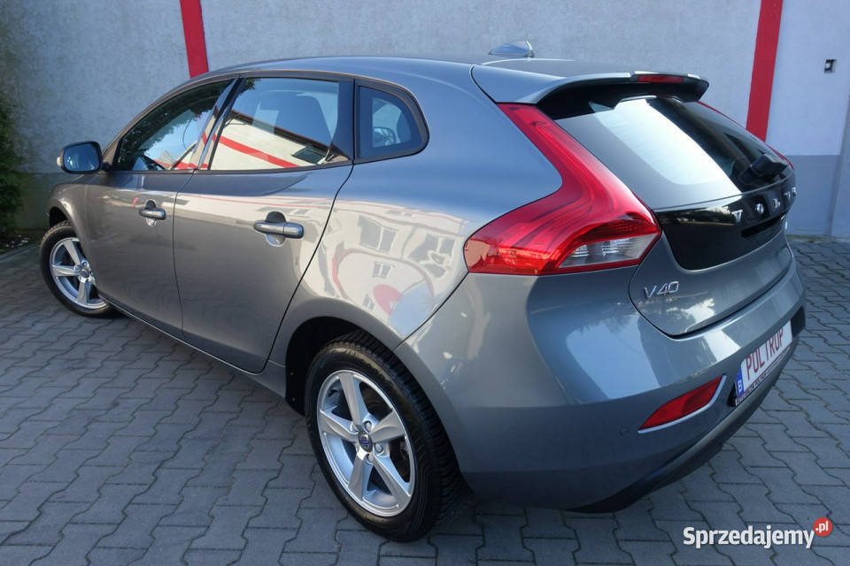 Volvo V40 20D Navi Alu Ledy Klimatronik Opłacony centralny zamek V40 śląskie Częstochowa