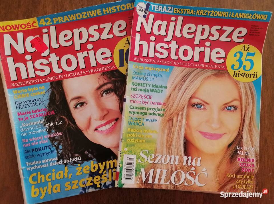 Czasopismo Najlepsze historie 022019 i 032023