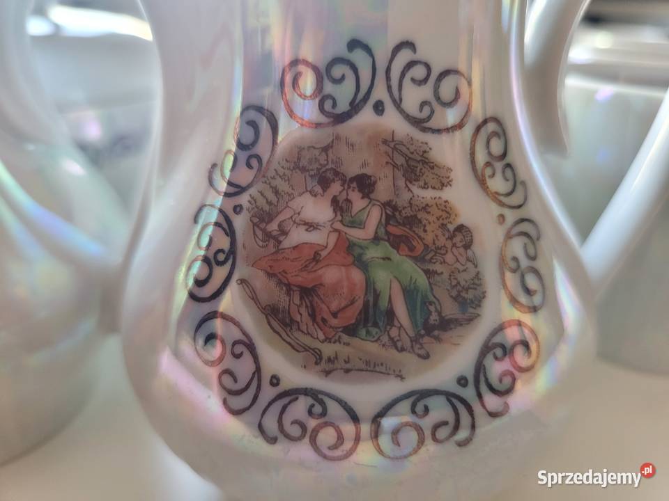 Przepiękny serwis kawowy 12 osób Jlmenau Komorów