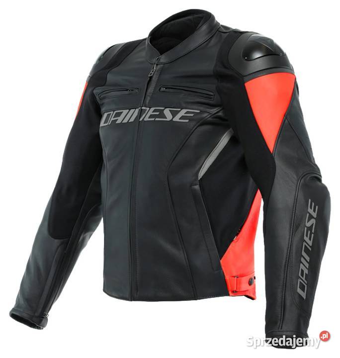 Kurtka motocyklowa skórzana Dainese Racing 4 Red Kurtki lubuskie Zielona Góra