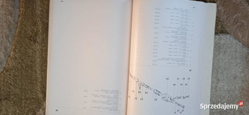 Katalog części ciągnika Zetor 5011 6011 6045 Pozostałe lubelskie Lublin