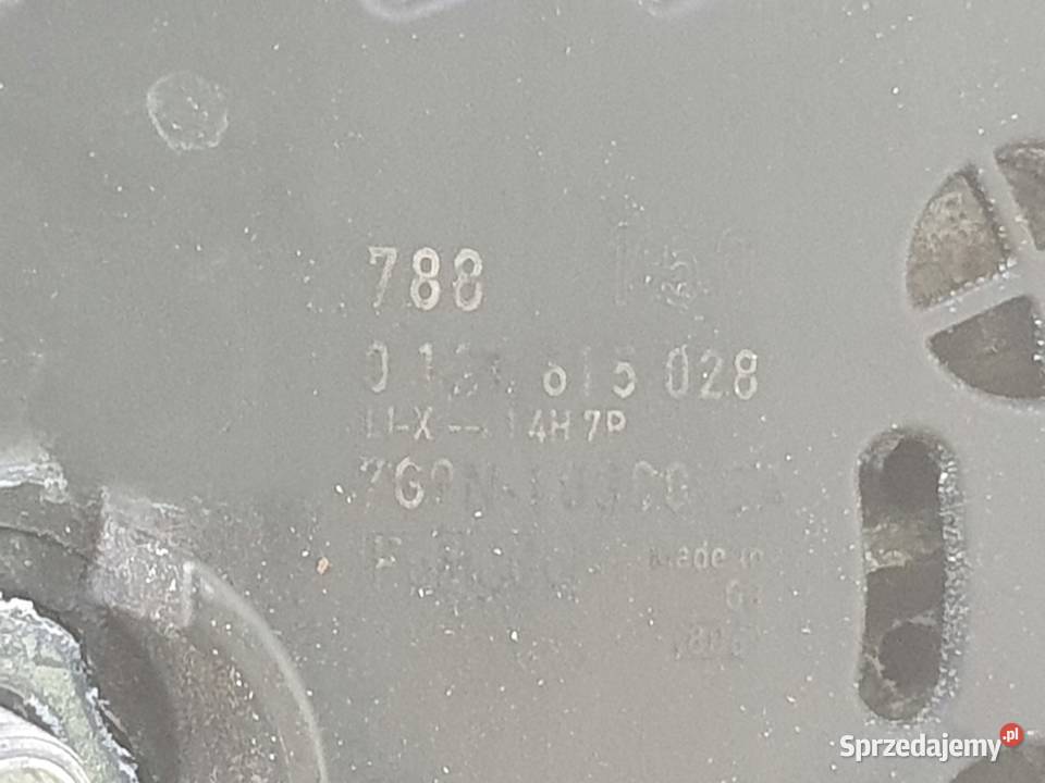 ALTERNATOR Ford Galaxy MK3 20 TDCI 0121615028 osobowe Układ elektryczny silnika