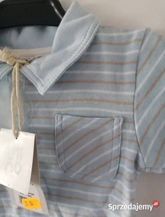 Nowe chłopięce boby z kołnierzykiem Polo rozmiar Warszawa