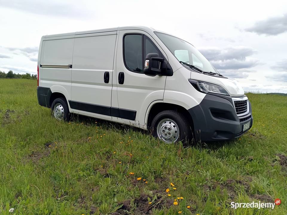 Peugeot Boxer 22 HDI 130 2015r L1H1 Klima welurowa tapicerka małopolskie Olkusz