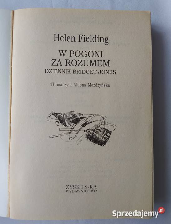 W POGONI ROZUMEM Dziennik Bridget Jones Hajnówka sprzedam