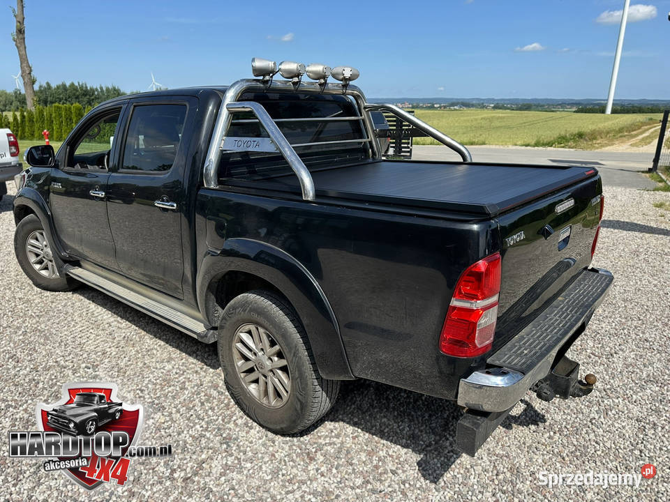 Roleta Aluminiowa zabudowa paki   Toyota Hilux Pasłęk
