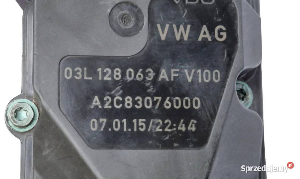 PRZEPUSTNICA A3 8P GOLF V ALTEA OCTAVIA II osobowe Przepustnice Działoszyce sprzedam