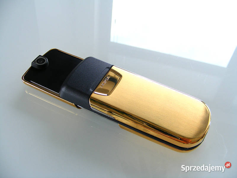 Nokia 8800 Gold 24k ochrona danych i rozmów łódzkie Aleksandrów Łódzki sprzedam