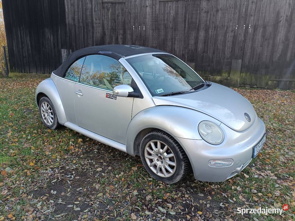 VW Beetle cabrio 20 pb automat2005r Stan Niski Zgierz