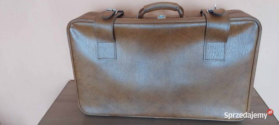 Stara walizka rodem z PRL Warszawa
