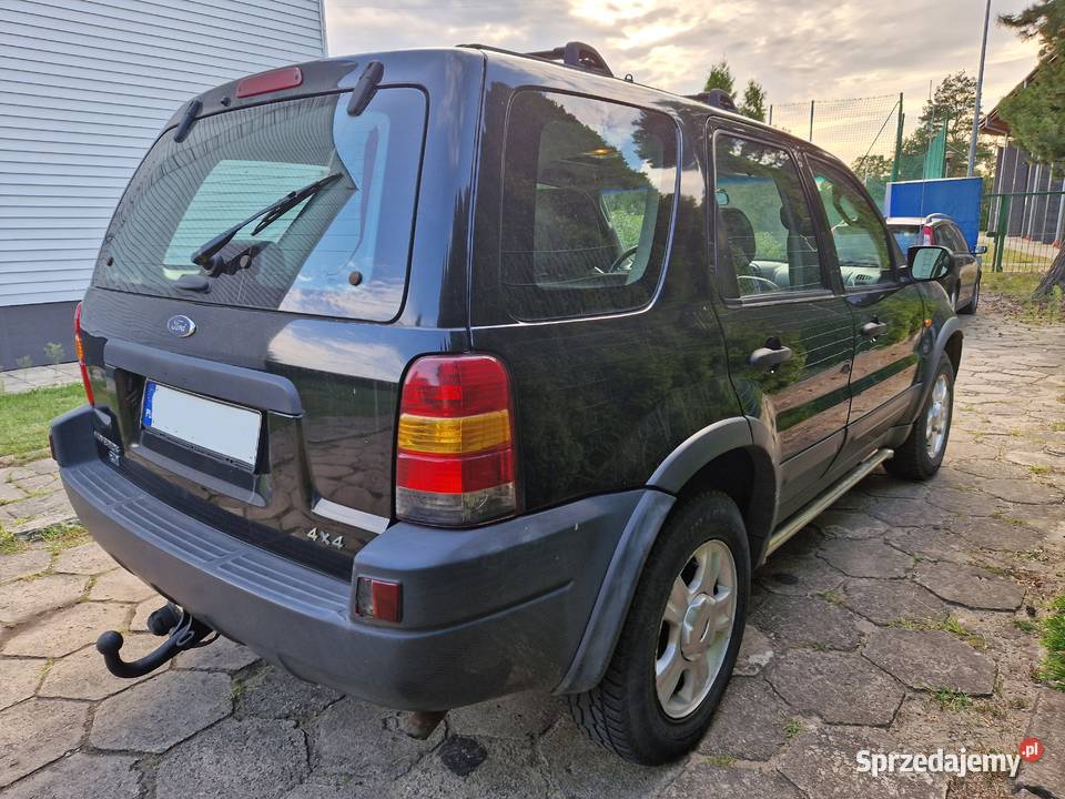 Czarny Ford Maverick 20 LPG 2003 Klima Czarne kujawsko-pomorskie Ciechocinek