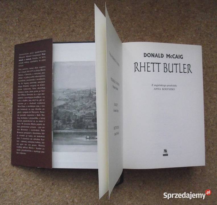 L Rhett Butler Przeminęło z wiatrem McCaig Proza i poezja Warszawa