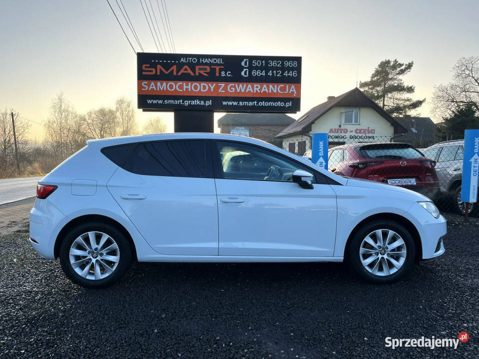 Seat Leon Androidauto Biała Perła Salon 1 Rej serwisowany w ASO