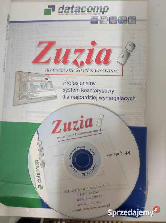 Program do kosztorys wania Zuzia Kraków sprzedam