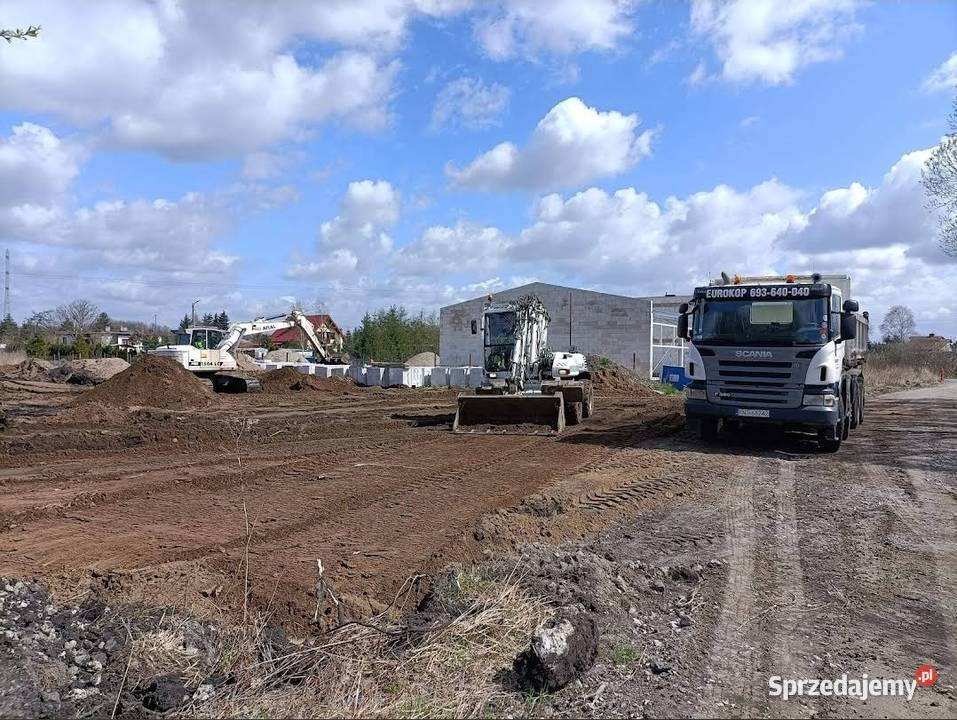 Prace rozbiórkowe Szubin