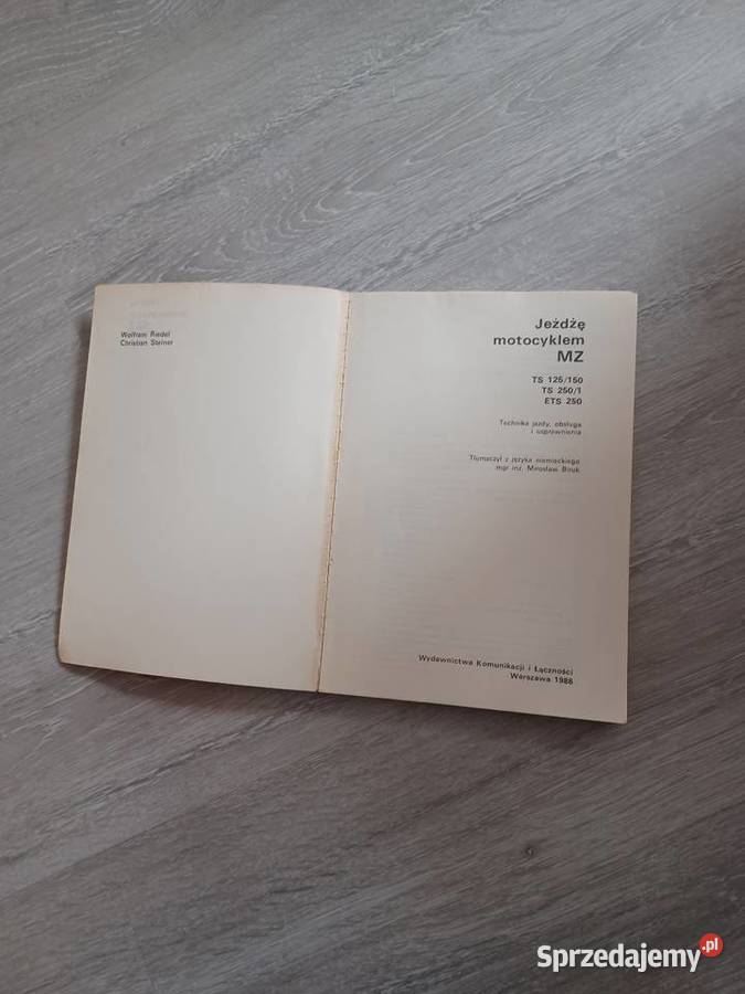 Książka mz etz miękka Kurów