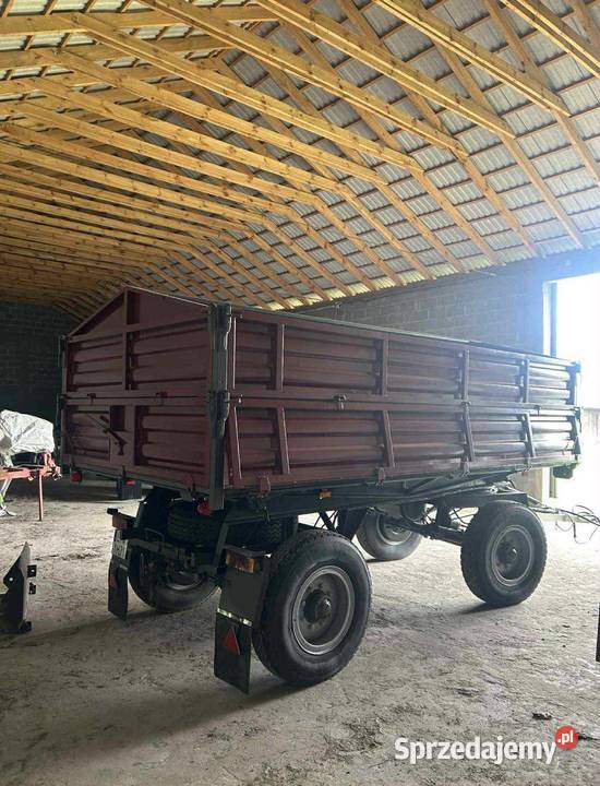 Przyczepa Autosan D55 wywrotka 6t lubelskie Parczew sprzedam