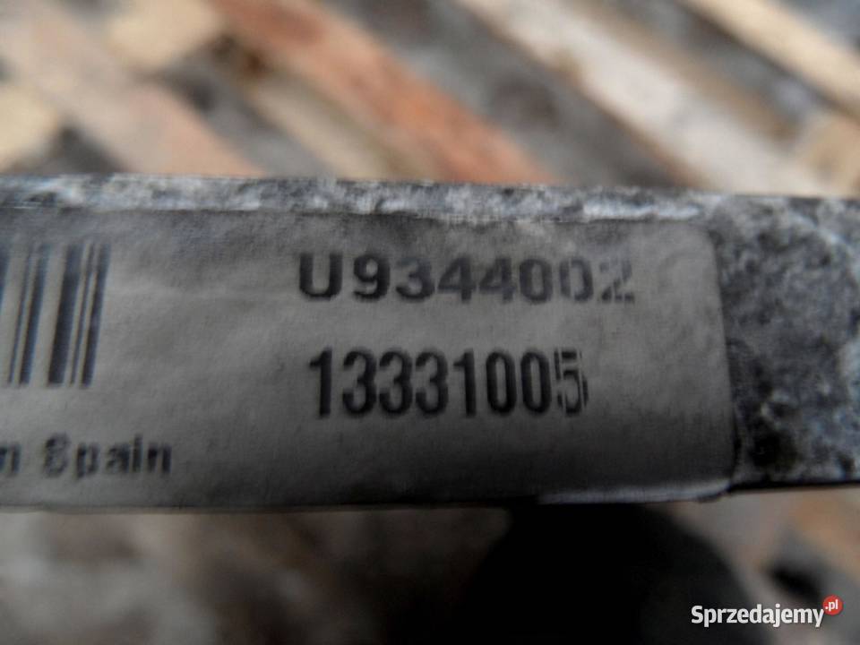 OPEL MERIVA B 14 B 11r chłodnica klimatyzacji