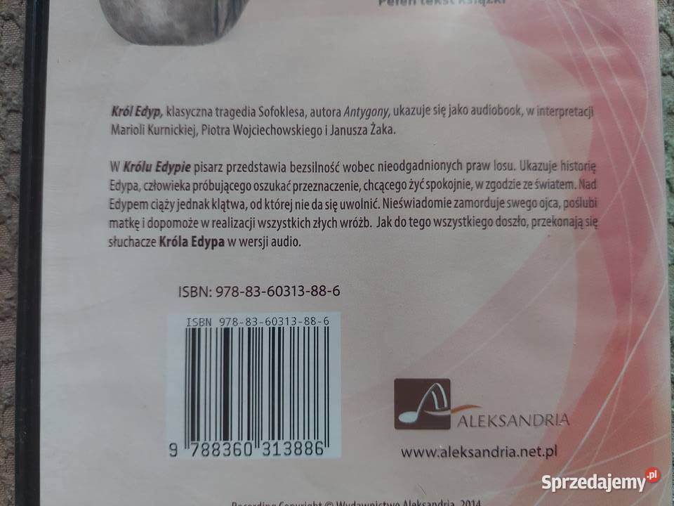audiobook Król Edyp Sofokles