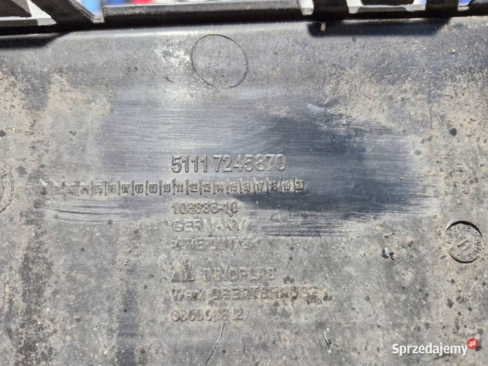 BMW 1 F20 F21 KRATKA ZDERZAKA PRZEDNIEGO PRAWA