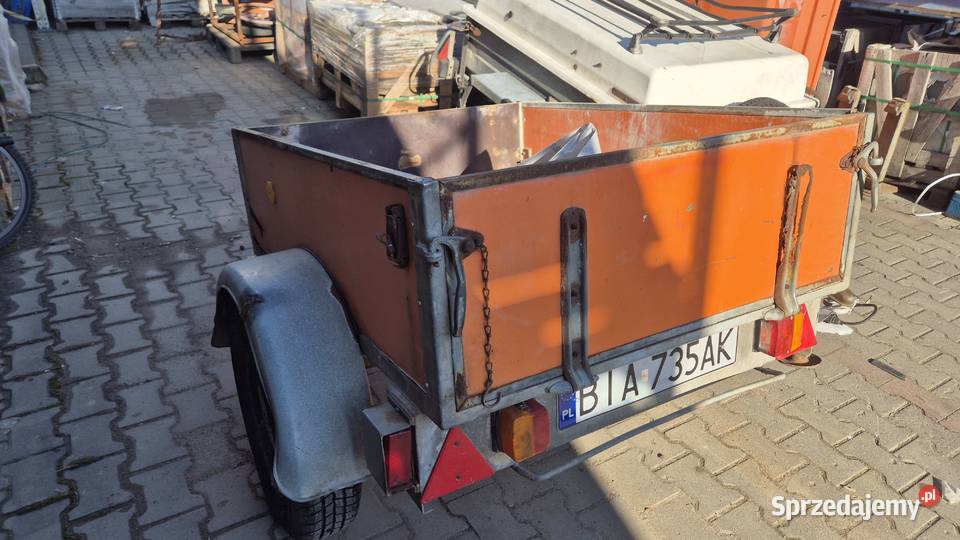 Przyczepka zarejestrowana dmc 650 Pozostałe Hryniewicze