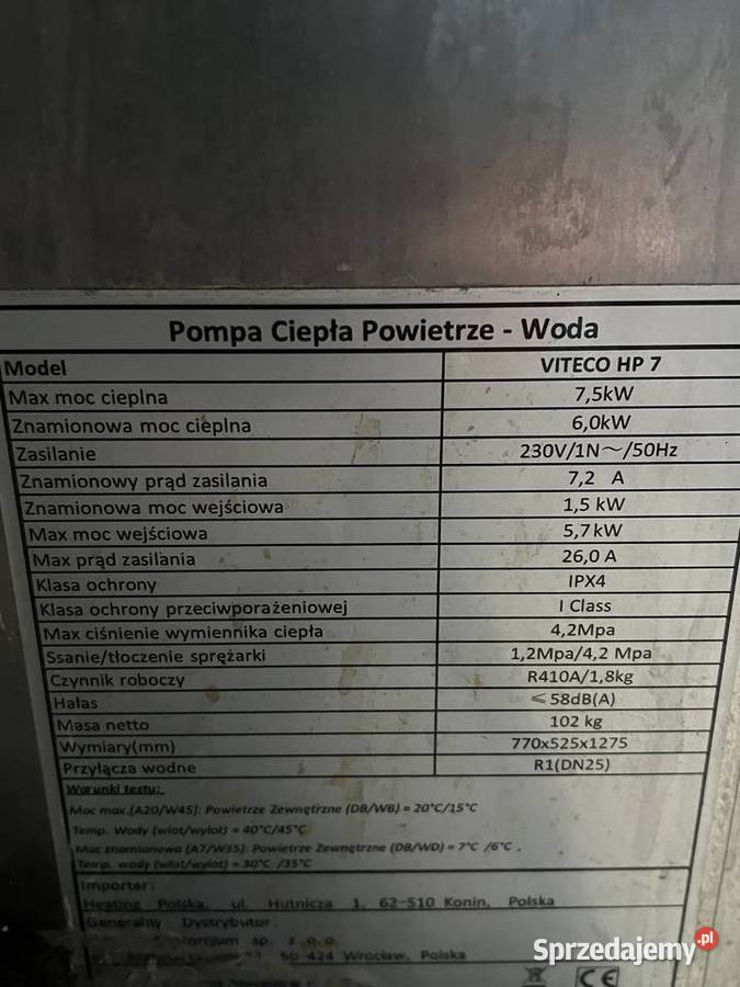 Pompa bojlerbuforsterownik sprzedam