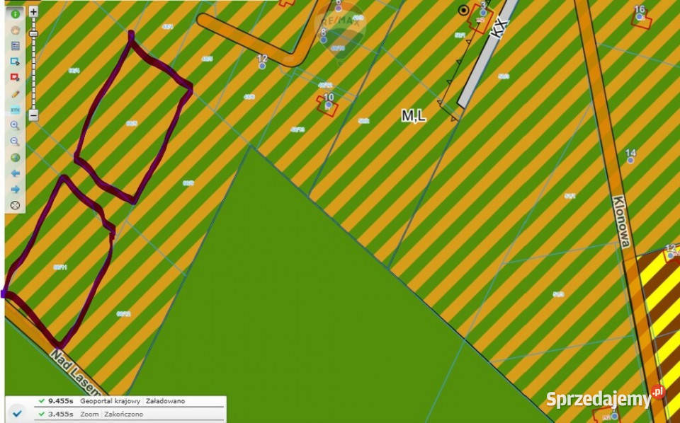 Siestrzeń działki pod duży dom budowlana sprzedam