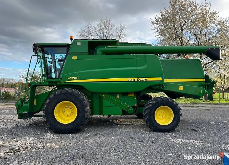 John Deere W650i W 650 i 2009 koła 900 61m stół sprzedam