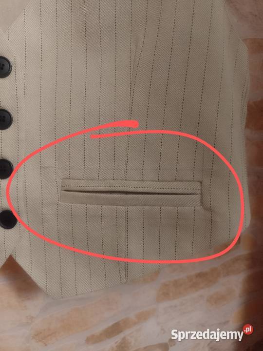 36S PullBear Ekskluzywna żakietowa kamizelka Kraków