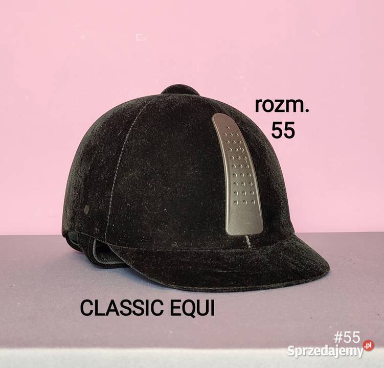 Kask jeździecki rozmiar 55 CLASSIC EQUI Pozostałe